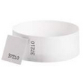 Tyvek 1" Voucher / Tear Off Wristband - White